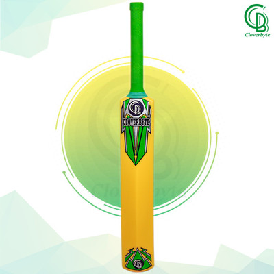 CLOVERBYTE Cricket Bat 5 No. Size PVC/Plastic Cricket  Bat For 12 - 14 Yrs(400-450 g)