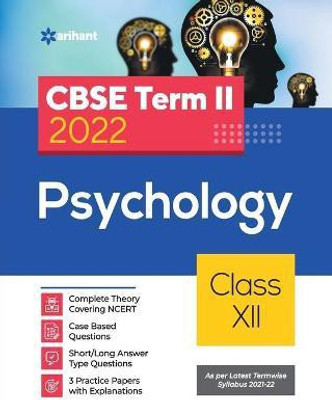 Arihant CBSE Psychology Term 2 Class 12 for 2022 Exam (Cover Theory and MCQs)(English, Paperback, Shukla Tushar Dr)