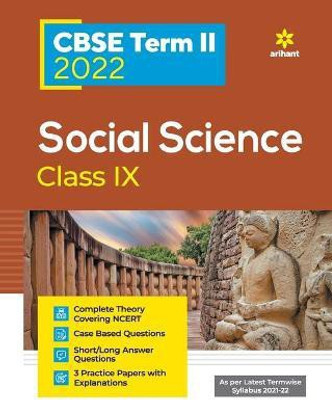 Arihant CBSE Social Science Term 2 Class 9 for 2022 Exam (Cover Theory and MCQs)(English, Paperback, Raj Adiya)