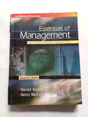 Essentials of Management Seventh Edition by Harold Koontz, Heinz Weihrich (used)(Paperback, Harold Koontz, Heinz Weihrich)