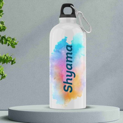 Ashvah Sipper/Water Bottle - Best Happy Birthday Gift for Kids, Name - Shyama 600 ml Flask(Pack of 1, White, Aluminium)