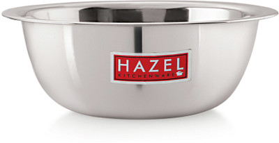 HAZEL Stainless Steel Serving Bowl Stainless Steel Serving Bow Snacks Serving And Mixing Bowl Set, 770 ML(Pack of 1, Silver)
