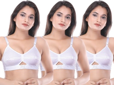 Docare NCK Women Full Coverage Non Padded Bra(White)