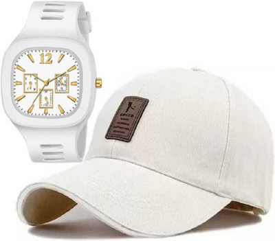 zendro Self Design Sports/Regular Cap Cap(Pack of 2)