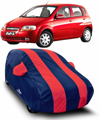 ARB Car Cover For Chevrolet Aveo (With Mirror Pockets)(Blue, Red)