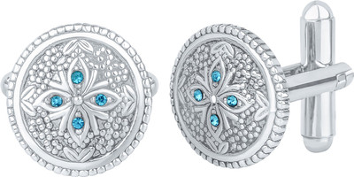 mahi Alloy Cufflink(Blue)