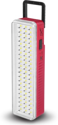 24 ENERGY Rechargeable 60 LED with In built Solar Panel for Home 7 hrs Lantern Emergency Light(Red)