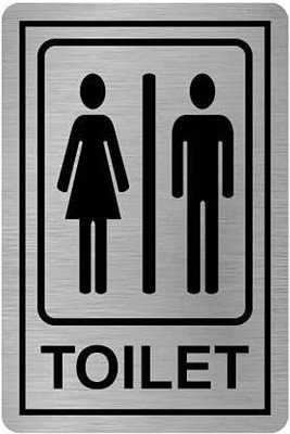 SEF Graphix Toilet Emergency Sign