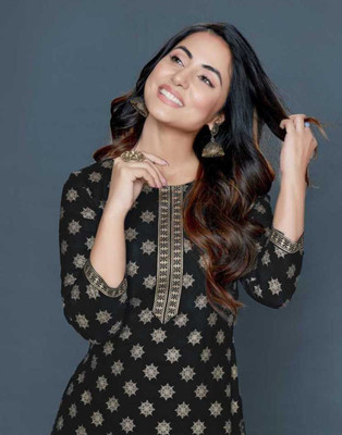 kalakriti Woven Kurta, Palazzo & Dupatta Set