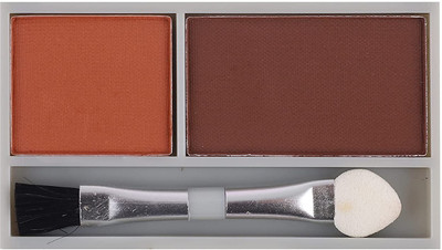 YAWI Professional Eye brow makeup 2 in 1 Mini Brows Kit with Mini Brush(BROWN)