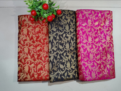 Bulwork Impex Brocade Self Design Blouse Material