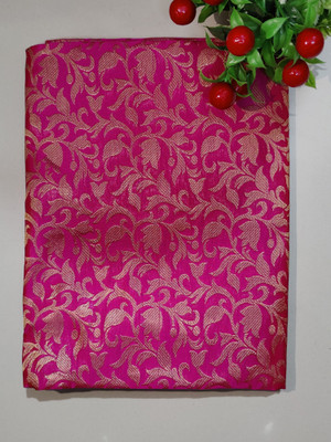 Bulwork Impex Brocade Self Design Blouse Material