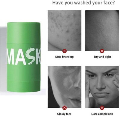 GFSU GREEN TEA EXTRACT MUD MASK DEEP CLEANSING MASK FOR MEN & WOMEN(40 g)