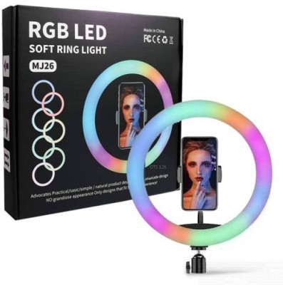 Wifton IX-19DC-RGB LED Soft Ring Light, RGB Flash Ring Light Ring Flash(Rgb)