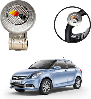 Oshotto Metal Car Steering Knob(Silver)