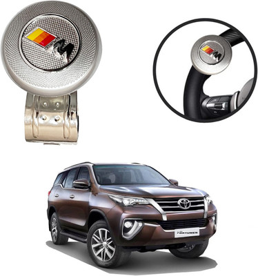 Oshotto Metal Car Steering Knob(Silver)