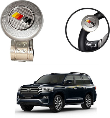 Oshotto Metal Car Steering Knob(Silver)