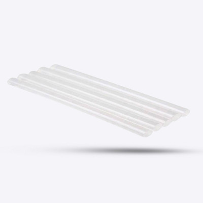 Hillgrove HOT GLUE STICKS COLOR WHITE TRANSPARENT 11MM DIAMETER Glue Sticks(Set of 5, Multicolor)
