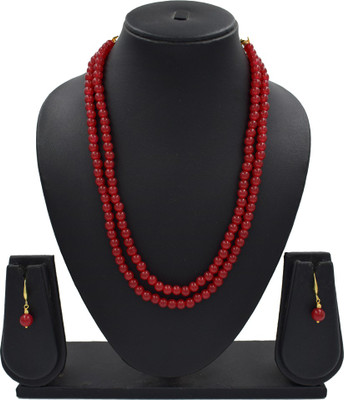 Sandhya Designer Studio Metal Green Jewellery Set(Pack of 1)