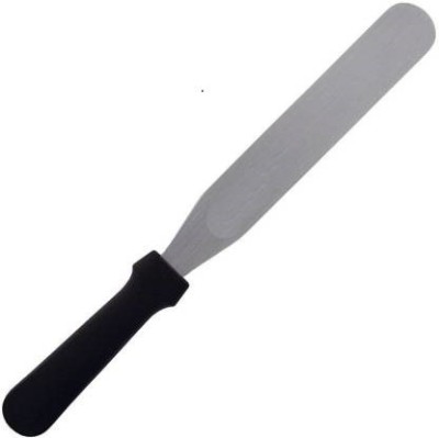 GVJ TRADERS 1 Pc Plastic Knife Steel Cake Palette Knife Icing Spatula Without Handle (8 Inch) Steel