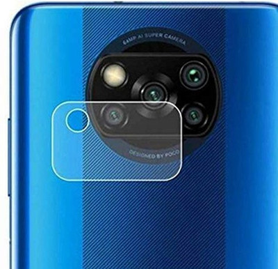 EJZATI Back Camera Lens Glass Protector for XIAOMI REDMI POCO X3(Pack of: 1)