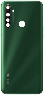 Purplesavvy Realme 5i (with Proper Logo) Back Panel(Green)