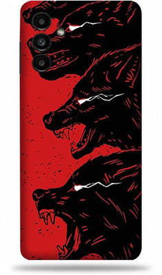 OggyBaba Samsung Galaxy A13 5G Mobile Skin(Radio Wolf Multicolor Skin With Ultra Matte Finish)