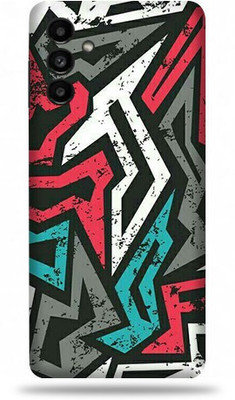 OggyBaba Samsung Galaxy A13 5G Mobile Skin(Mad Angles Multicolor Skin With Ultra Matte Finish)