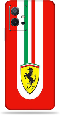 OggyBaba Vivo Y75 5G Mobile Skin(Ferrari Sign Multicolor Skin With Ultra Matte Finish)