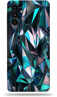 OggyBaba Samsung Galaxy A13 5G Mobile Skin(Blue Polygon Multicolor Skin With Ultra Matte Finish)