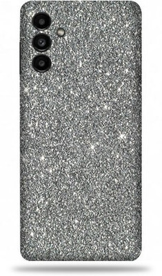 OggyBaba Samsung Galaxy A13 5G Mobile Skin(Silver Glitter Skin With Ultra Matte Finish)