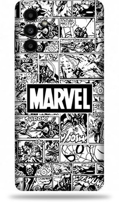 WeCre8 Skin's Samsung Galaxy A13 5g, MArvel Comic B&W Mobile Skin(Multicolor)