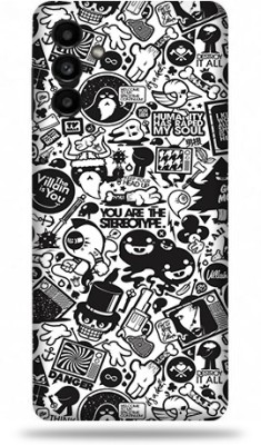 WeCre8 Skin's Samsung Galaxy A13 5g, Doodle Art Mobile Skin(Multicolor)