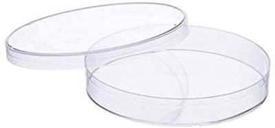 Z GLASS Glass Reusable Petri Dish(75 mm Pack of 2)