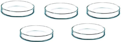 Z GLASS Glass Reusable Petri Dish(150 mm Pack of 5)