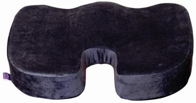 VIAGGI Memory Foam Solid Orthopaedic Pillow Pack of 1(Grey)