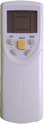 BhalTech 60 AC Compatible for  Onida AC Remote Controller(White)