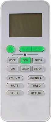 BhalTech VE-242 AC Compatible for  Lloyd AC Remote Controller(White)