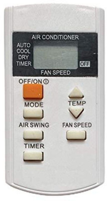 PP COMPATIBLE FOR PANASONIC AC 44/44 A (7/5 BUTTON WORK EACH OTHER) Send old remote photo at 9822247789 WHATSAPP for verification. Remote Controller(White)