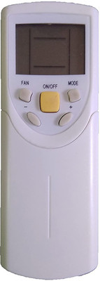 BhalTech 60 AC Compatible for  Voltas AC Remote Controller(White)
