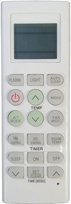 BhalTech 36 Plasma AC Compatible for  LG AC Remote Controller(White)