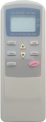 BhalTech 41 AC Compatible for  VIDEOCON AC Remote Controller(White)