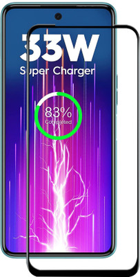 DMJHP Edge To Edge Tempered Glass for Tecno Spark 8 Pro(Pack of 1)