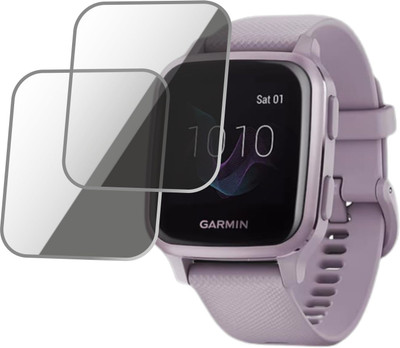 JSGROWITTECH Edge To Edge Screen Guard for Garmin Sq Venu(Pack of 2)