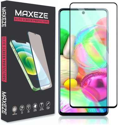 MAXEZE Edge To Edge Tempered Glass for Poco M4 Pro 5g(Pack of 1)