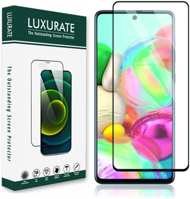 LUXURATE Edge To Edge Tempered Glass for Infinix Zero 5g, Infinix Hot 11s, Motorola G60, Motorola G40 Fusion(Pack of 1)