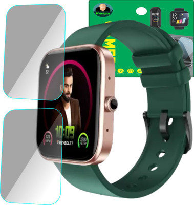 KANCHA Screen Guard for fire boltt ninja call 2 smartwatch(Pack of 2)