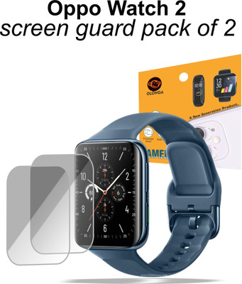 Olonga Screen Guard for Oppo Watch 2(Pack of 2)