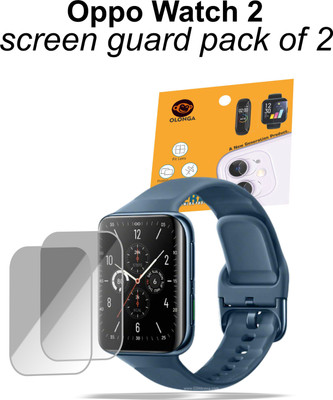 Olonga Screen Guard for Oppo Watch 2(Pack of 2)