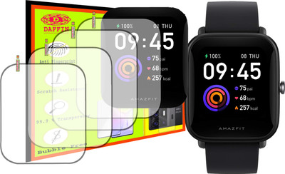 daffin Screen Guard for Amazfit Bip U,(Pack of 4)